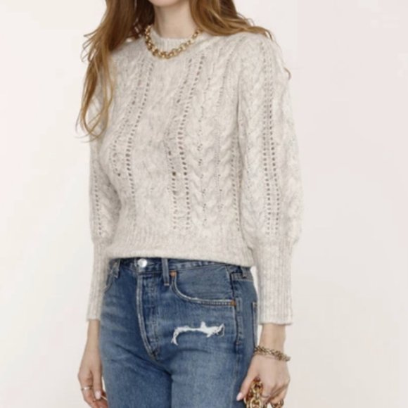 Heartloom - The Claire Sweater - Grey - XS - Picture 2 of 3
